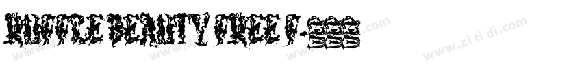 Ruffle Beauty Free F字体转换
